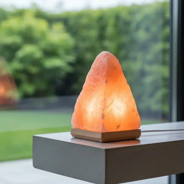 Hand Craved Salt Lamp